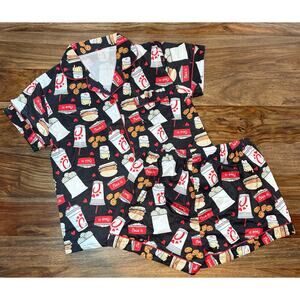 Chicken Pajamas Women's Large New